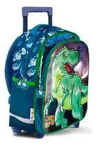 Comprar Mochila Escolar Carro Grande Dinosraurios Rex Original Nene Nenes Varones Infantiles Bolso Mochilas Escolares Ruedas Jardin Pulgadas Bolsillos Porta Botella Pvc Reforzada Colgar Con Relieve Primaria