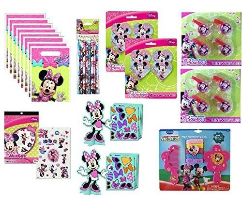 Paquetes De Fiesta - Minnie Mouse Birthday Party Supplies Fa