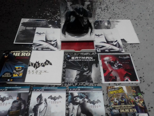 Batman Arkham City Collectors Edition Ps3 Completo +regalo