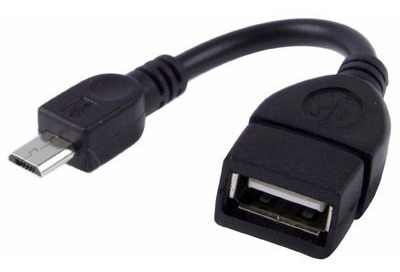 Adaptador Convertidor Otg Usb Hembra - Micro Usb 5 Pin Macho