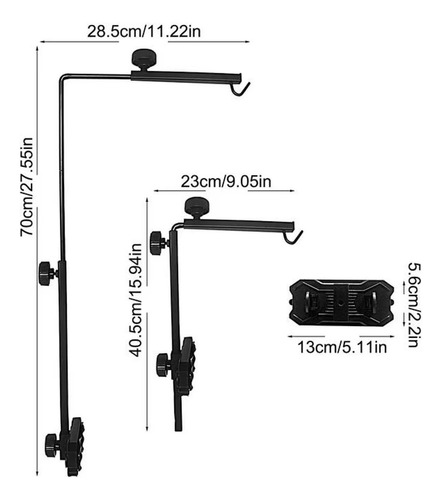 Suporte Para Luz De Réptil Suporte Para Lâmpada De