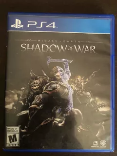 Shadow Of War Middle Earth Ps4