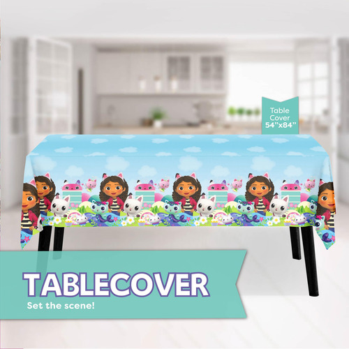 Platos Suministros De Fiesta De Casa De Gabbys Dollhouse