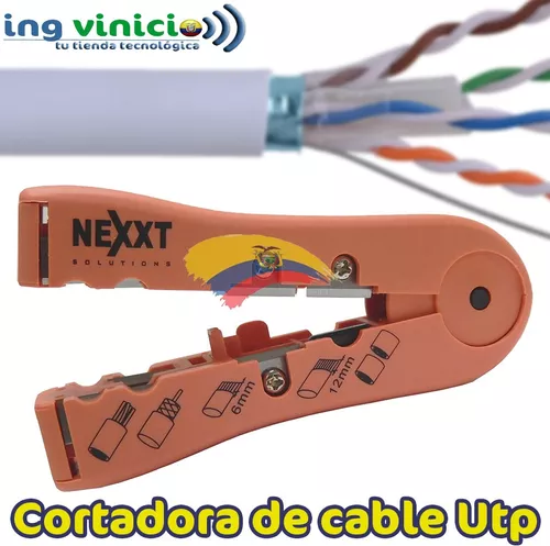 Peladora para cable UTP/Coaxial con cortador