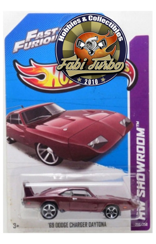 Hot Wheels 2013 - 69 Dodge Charger Daytona Velozes Furiosos