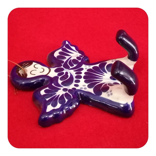 Imagen 2 de 4 de 40 Porta Llaves De Talavera Poblana Personalizable Prl