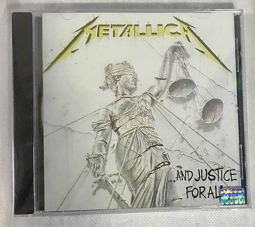 Metallica-...and Justice For All -cd Original