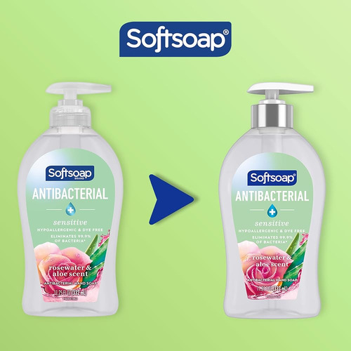Jabón De Manos Líquido Antibacteriano Softsoap, Jabón De Man