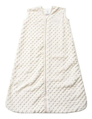 Halo Sleepsack Felpa Dot Velboa Usable Manta, Cream, Medium.