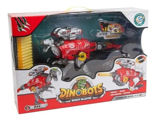 Dinobots Robot Blaster Rex Ditoys Transformable Dinosaurio