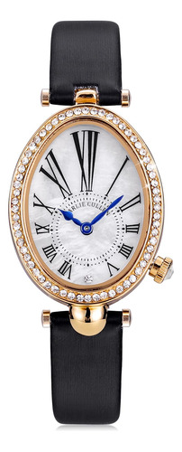 Reloj De Pulsera Con Diamantes Y Perlas Para Mujer