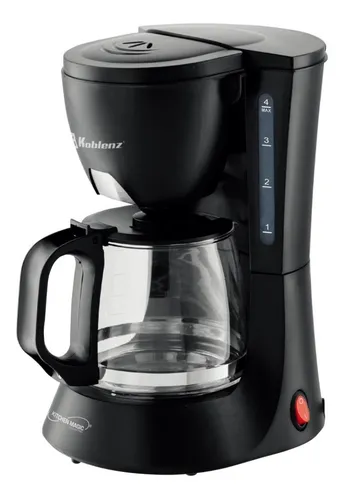 comprar Cafetera 4 Tazas Koblenz® 600 W, Filtro Lavable, No Gotea