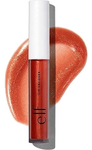 Lip Gloss E.l.f. Lip Lacquer Brillo Labial 2.4 Ml. Acabado Glitter Color Love Bite