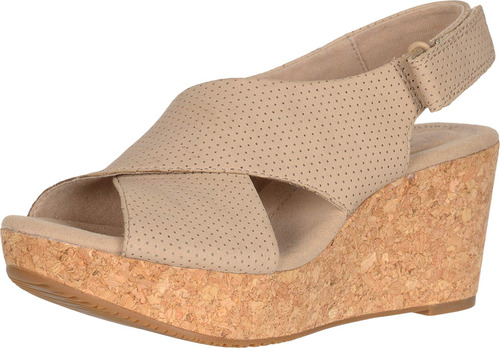 Clarks Women's Annadel Parker Wedge Sandal B07vpljlnl_210324