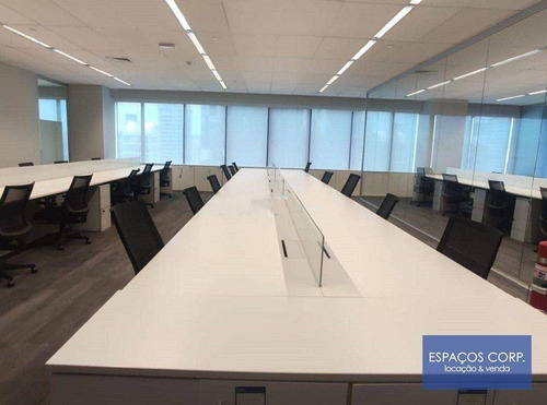 Imagem 3 de 16 de Laje Corporativa Mobiliada Para Alugar, 1124m² Por R$ 185.480/mês - Itaim Bibi - São Paulo/sp - Lj0909