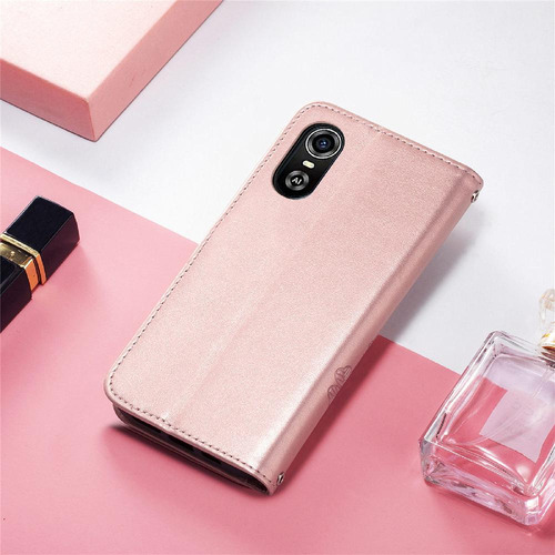 Funda For Zte Blade A31 Plus Funda De Cuero Flip Cover