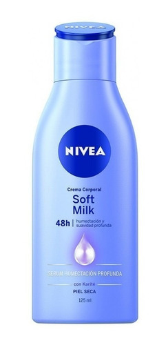 Nivea Crema Corporal Soft Milk 125 Ml.