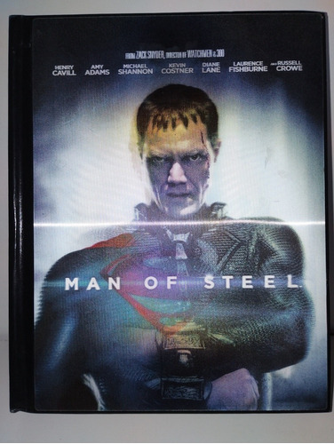 Superman Bluray+dvd+extras Hombre De Acero Man Of Steel