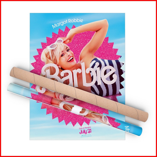 Poster Pelicula Barbie 2023 - 48x60cm