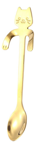3 Cuchara De Acero Inoxidable, Cuchara Para Té Y Dorado