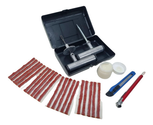 Imagem 5 de 6 de Kit Reparo Para Pneu S/ Câmara Carros/motos Viluz