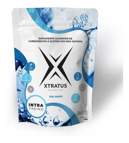 Xtratus Endurance Intratreino Vegano Sem Sabor 1kg