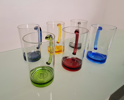 Imagen 2 de 4 de Pack De 6 Vasos Para Cervezas Y/o Refrescos. De Melamina.