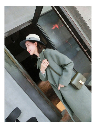 Gabardina Térmica De Invierno Para Mujer Abrigo Largo