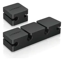 Comprar Organizador De Cables 3 + 1 Para 6 Cables Silicona 3m Ugreen Color Negro