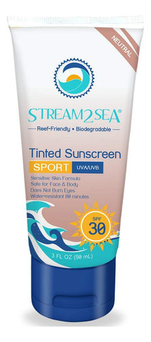 Ecotinted Sunscreen For Face And Body Sport Spf 30 Spft3-3
