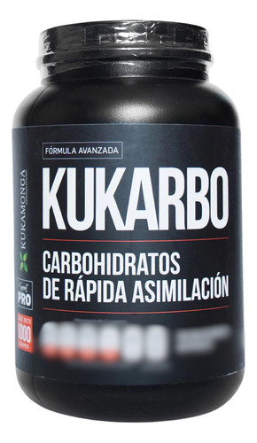 Kukarbo Carbohidratos De Rápida Asimilación Kukamonga 1kg Sabor Sin Sabor