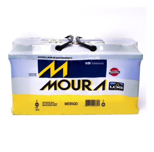 Imagen 3 de 7 de Bateria Moura M95qd 12x95 Blindada Sprinter Mercedes Audi