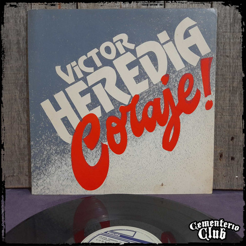 Victor Heredia - Coraje - Ed Arg 1985 Vinilo Lp