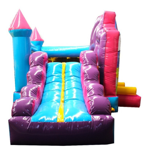 Brincolines Inflables Unicornio 3d!!! Super Rampa Uso Rudo!