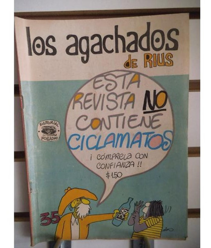Comic Los Agachados De Rius 35 Editorial Posada Vintage