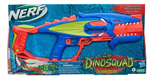 Nerf Dinosquad Terrodak 12 Dardos Hasbro