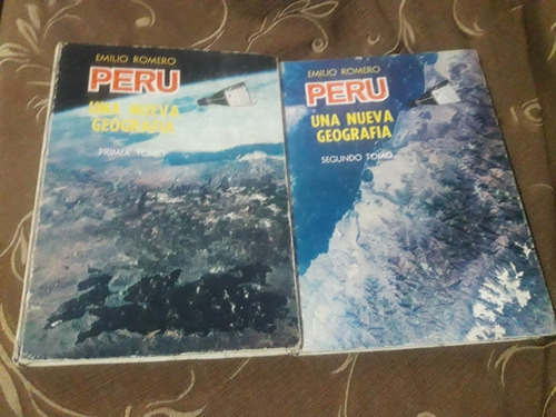 Libro Perú Una Nueva Geografía 2 Tomos Emilio Romero