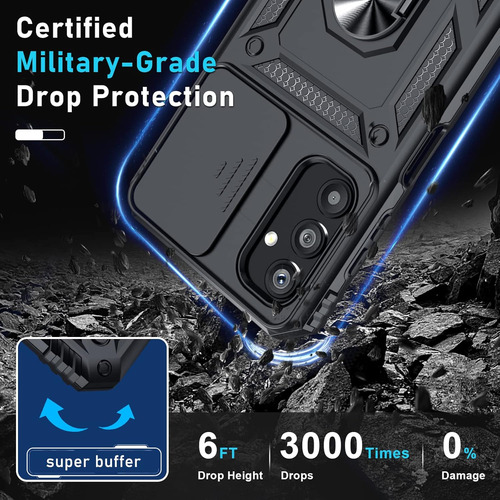 Funda Para Samsung Galaxy A25 Soporte Anillo Dedo Pantalla