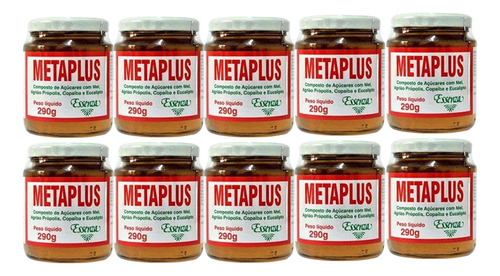 Kit 10 Metaplus Agrião Própolis Guaco Copaíba Eucalipto