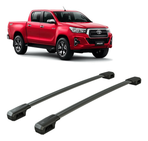 Barras De Techo Transversales Hilux Revo 2016+