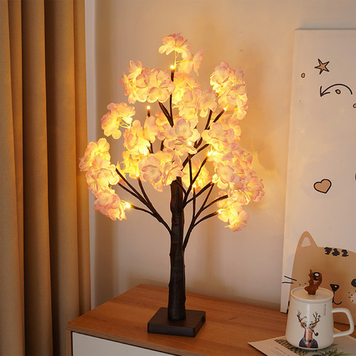 Luces Led Con Forma De Árbol De Cerezo En Forma De Árbol De
