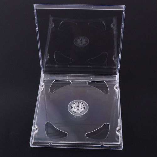 10 Fundas Transparentes Para Dvd, Cajas De Almacenamiento De