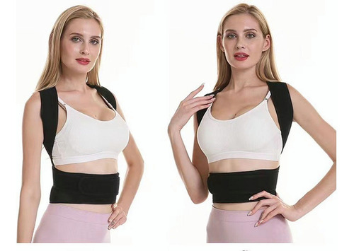 Corrector Postura Para Hombres Y Mujeres Con Placa Soporte