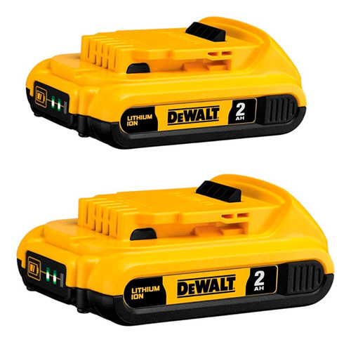 Dewalt Dcb203-2 20v  2 Baterías Compactas Xr De Iones Litio