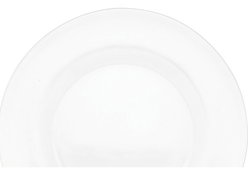 Caja 12 Piezas Plato De Vidrio Base Aria Cristalino