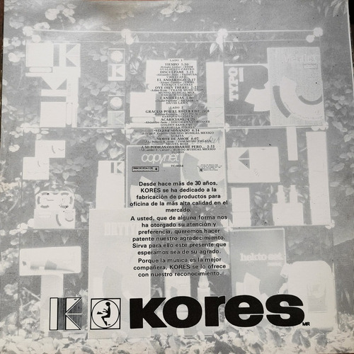 Disco Lp:promocional Kores- Varios Artistas