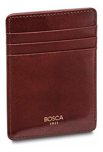 Bosca Men's Wallet, Old Leather Front Pocket Wallet 9q4yl