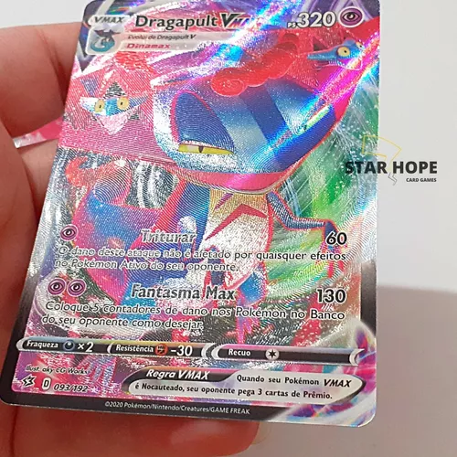 Kit Carta Pokémon Dragapult Drakloak Dreepy Rixa Rebelde