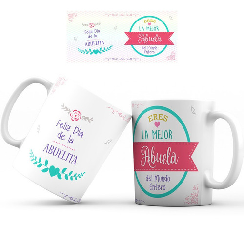 Mug Taza Pocillo Regalo Para Abuelos 002