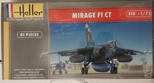Mirage F 1 Ct De Heller 1/72 Maqueta P Armar
